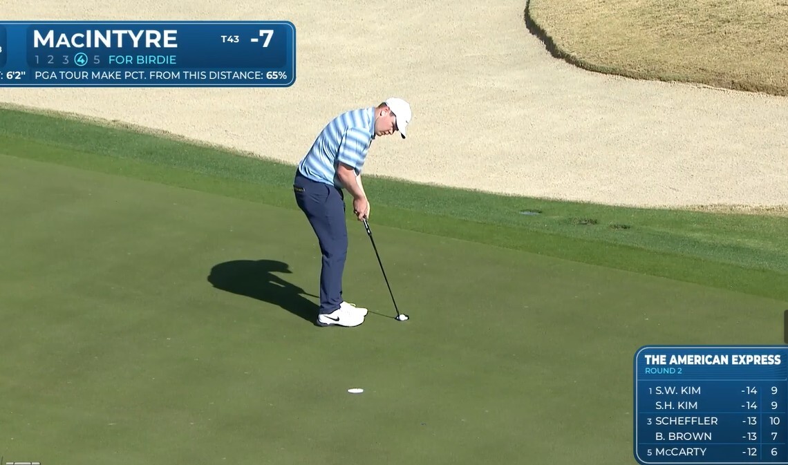 Bob MacIntyre reaches new world ranking high after fast start to 2026