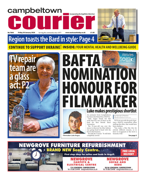 Campbeltown Courier 30th January 2026