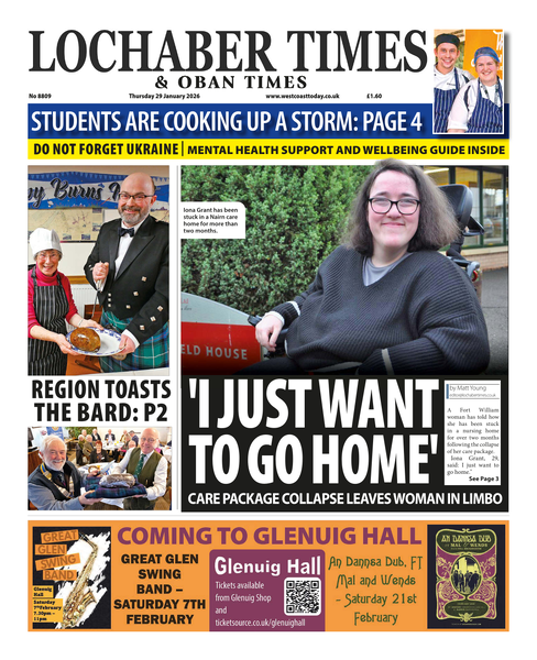 Lochaber Times 29th January 2026