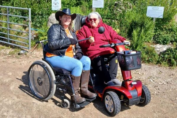 "Forgotten" disabled people on Arran rally to fight care cuts