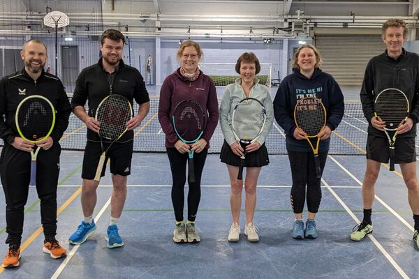 Tennis coaching kicks off on Arran