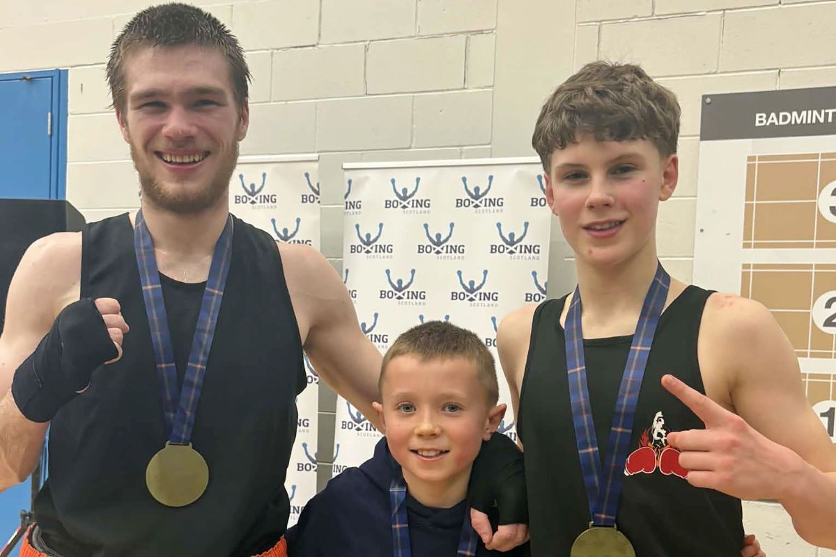 Two gold and a silver for Lochaber Phoenix Boxers