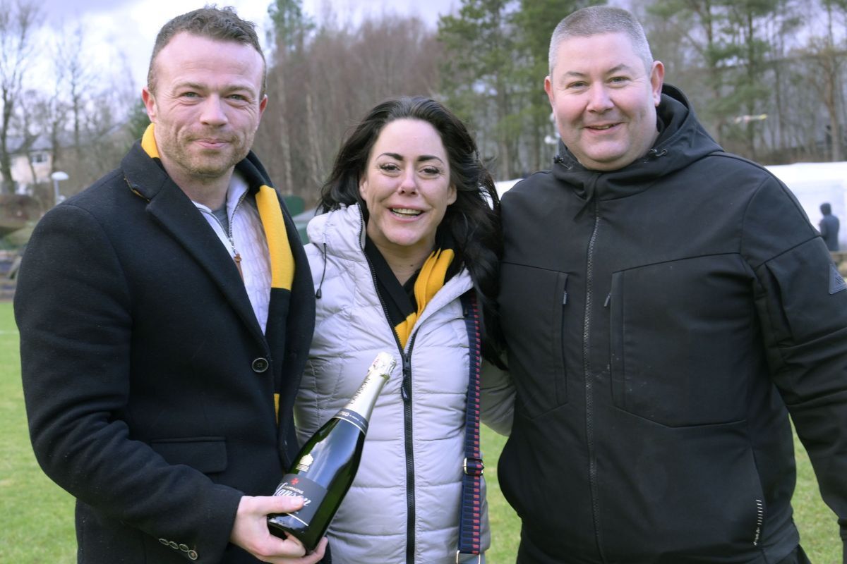 Back of the net! It's a yes from Rebecca at Claggan Park proposal