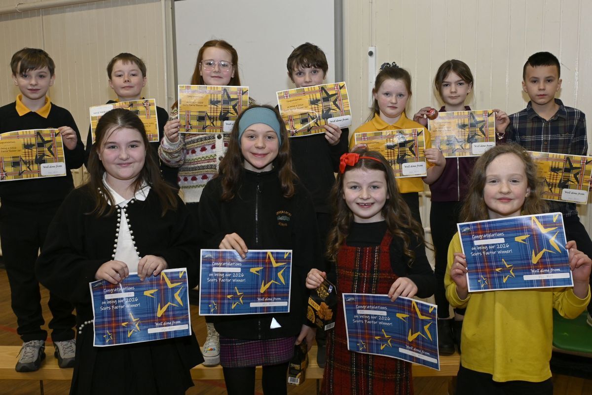 Lundavra pupils have the Scots Factor at annual poetry competition
