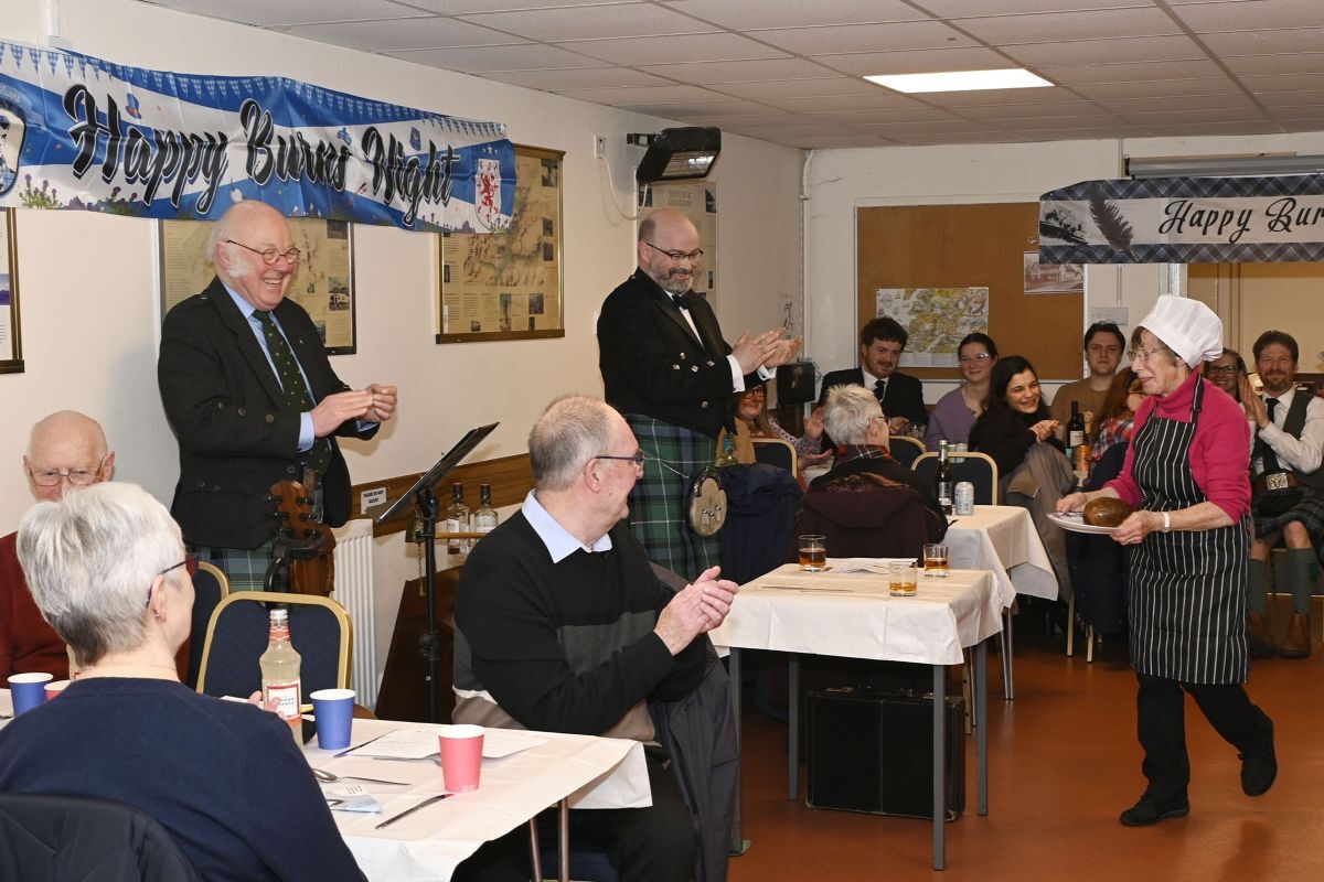 Kilmallie Community Friends get together to celebrate Burns