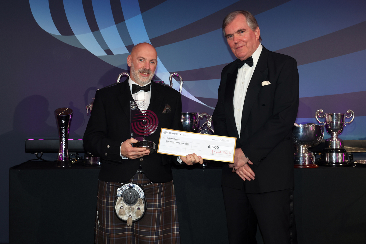 Mull Rally clerk named 2025 motorsport volunteer of the year