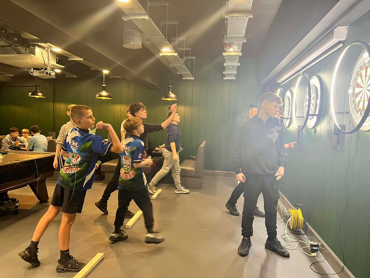 Oban darts relaunches in its new home