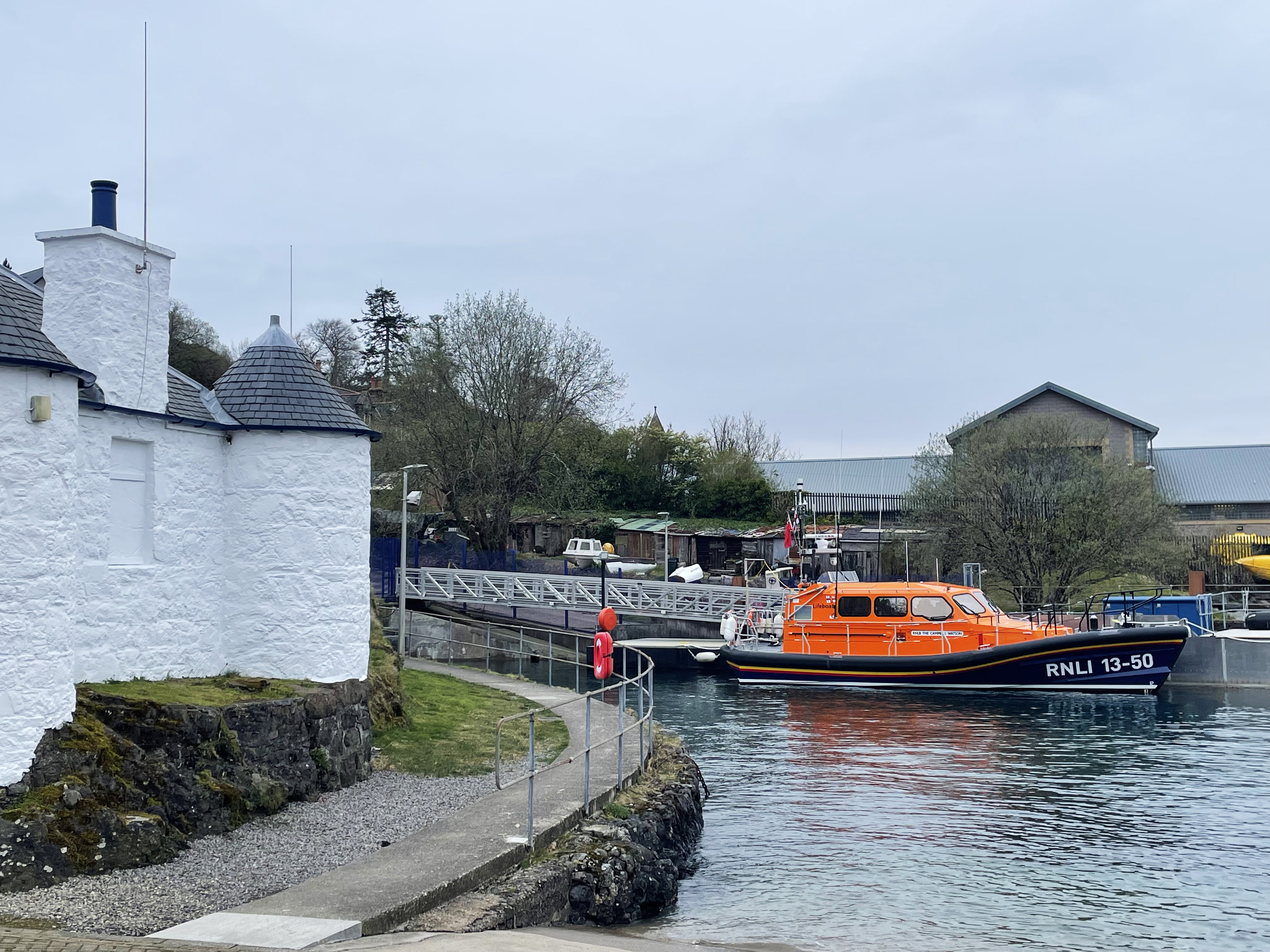 Oban Lifeboat called to its own doorstep