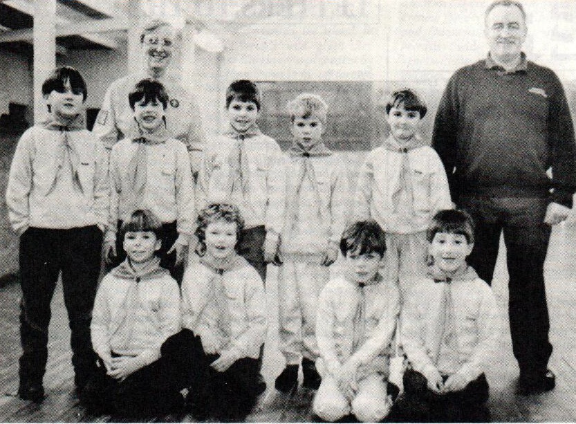 Being enrolled into the Beavers by Lamlash hallkeeper, Allan Little, and leader, Carol Boon, were: Ben Yates, Paul Tinto, Stephen Whiteford, Guy Sloan, Sam Wheeler, John McEwan, Robbie McGunnigle, Alasdair Lockhart and Duncan Heenan.