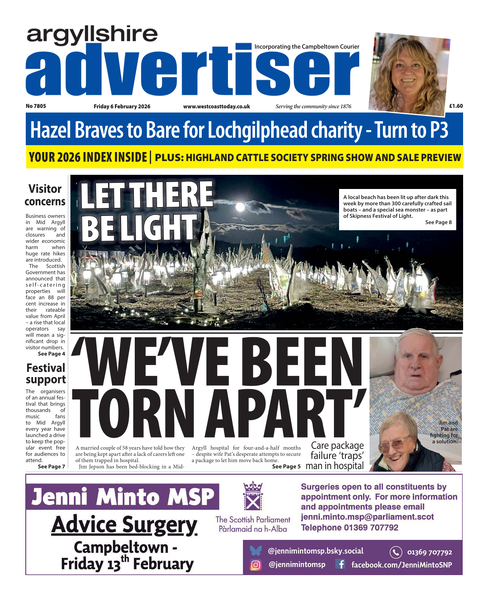 Argyllshire Advertiser 6th February 2026