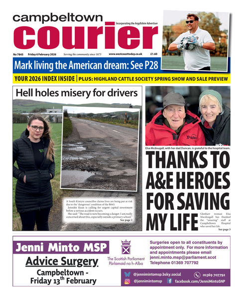 Campbeltown Courier 6th February 2026