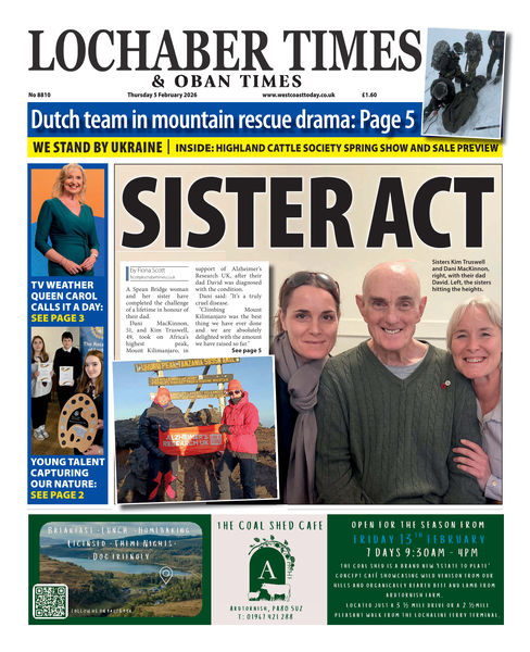 Lochaber Times 5th February 2026