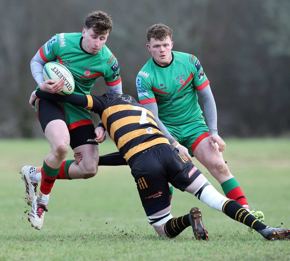 SL T06 Oban Lorne 40 26 East Kilbride 01 Blair MacFarlane displays some fancy footwork Photo Stephen Lawson web