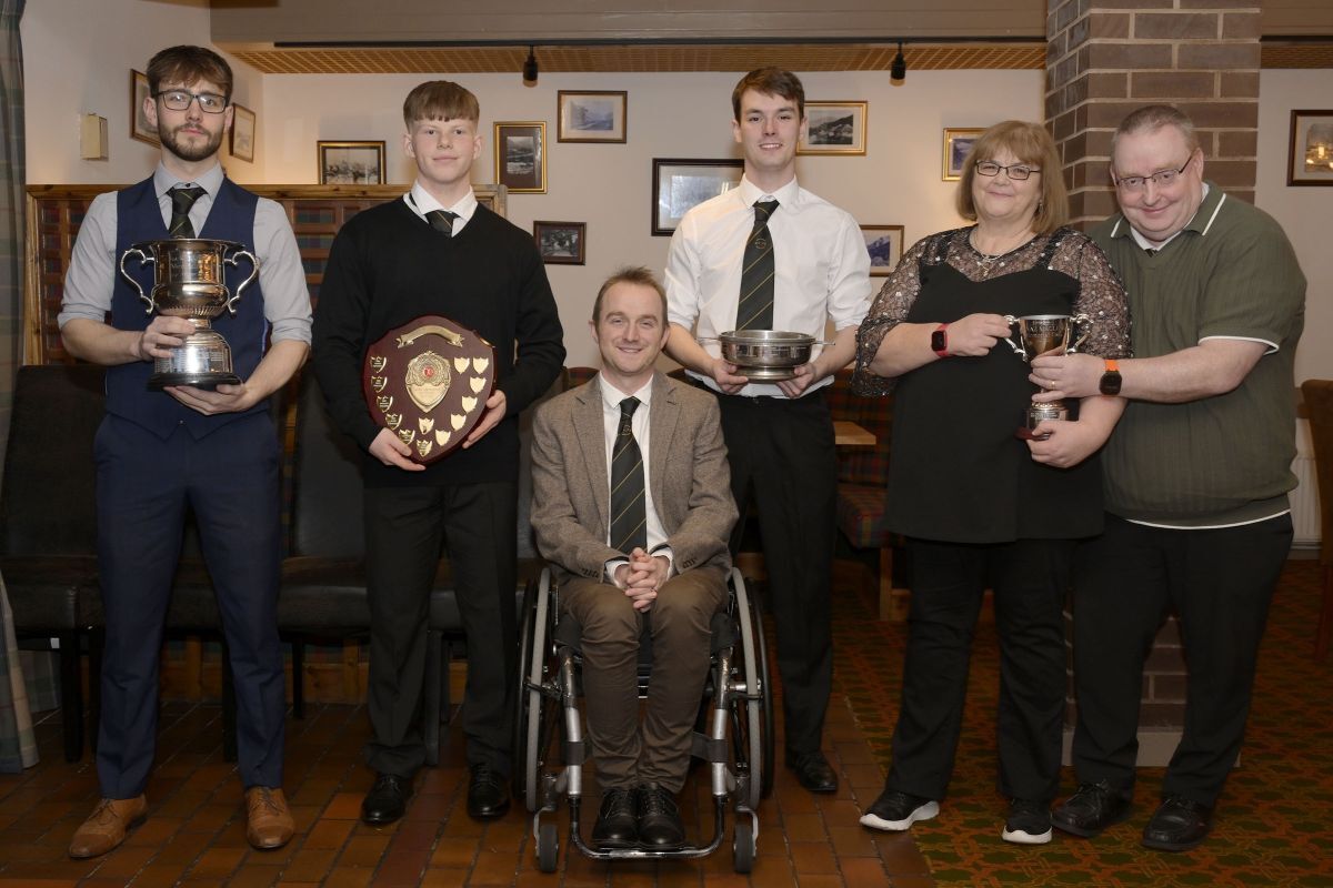 Fort William Shinty Club annual awards presentation