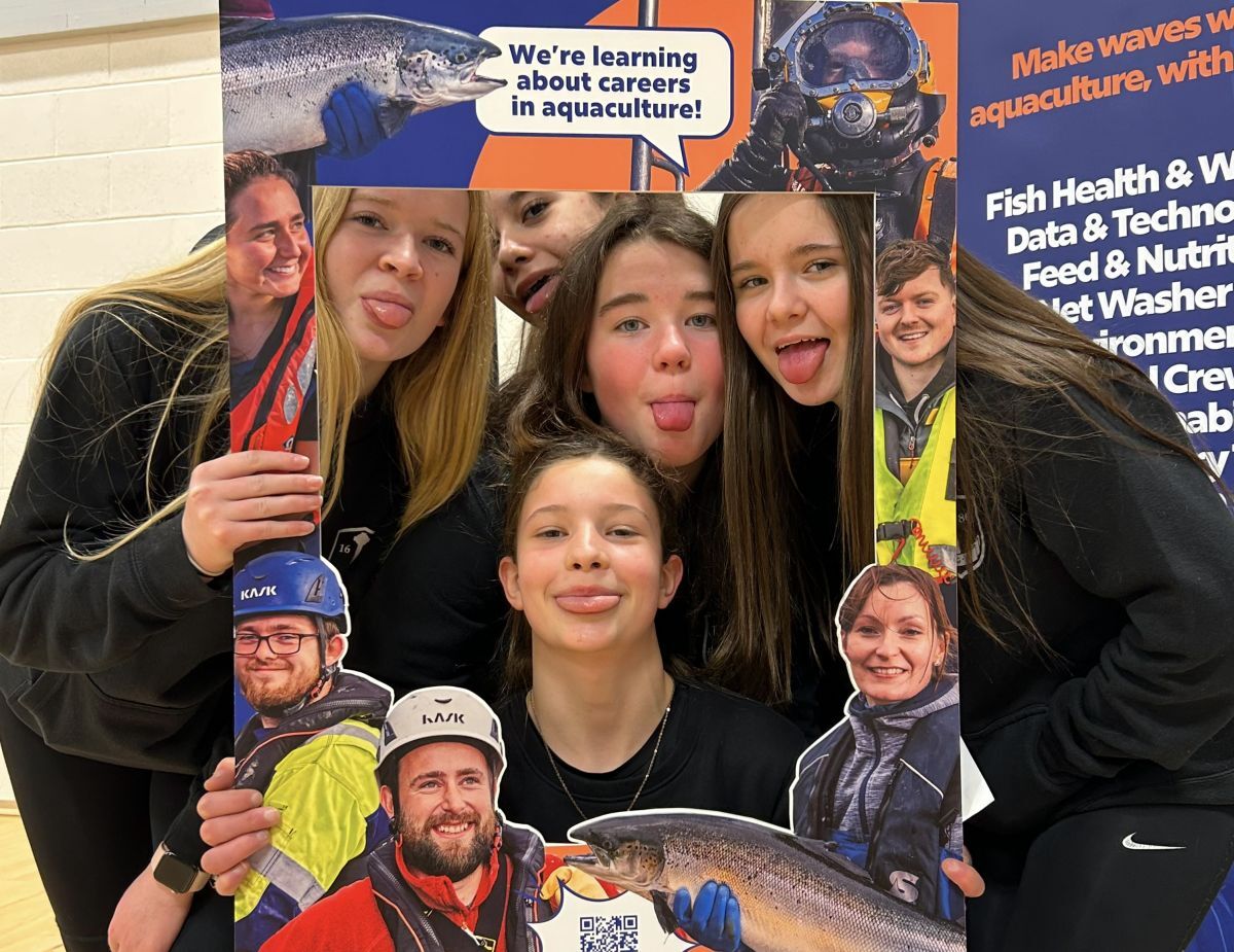 campbeltown pupils salmon scotland