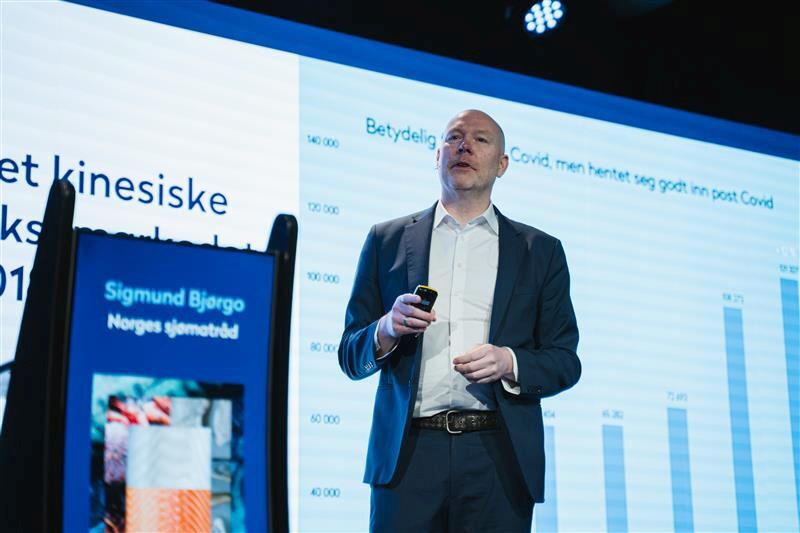 Sigmund Bj&oslash;rgo told the conference. Photograph: Haugen Media.