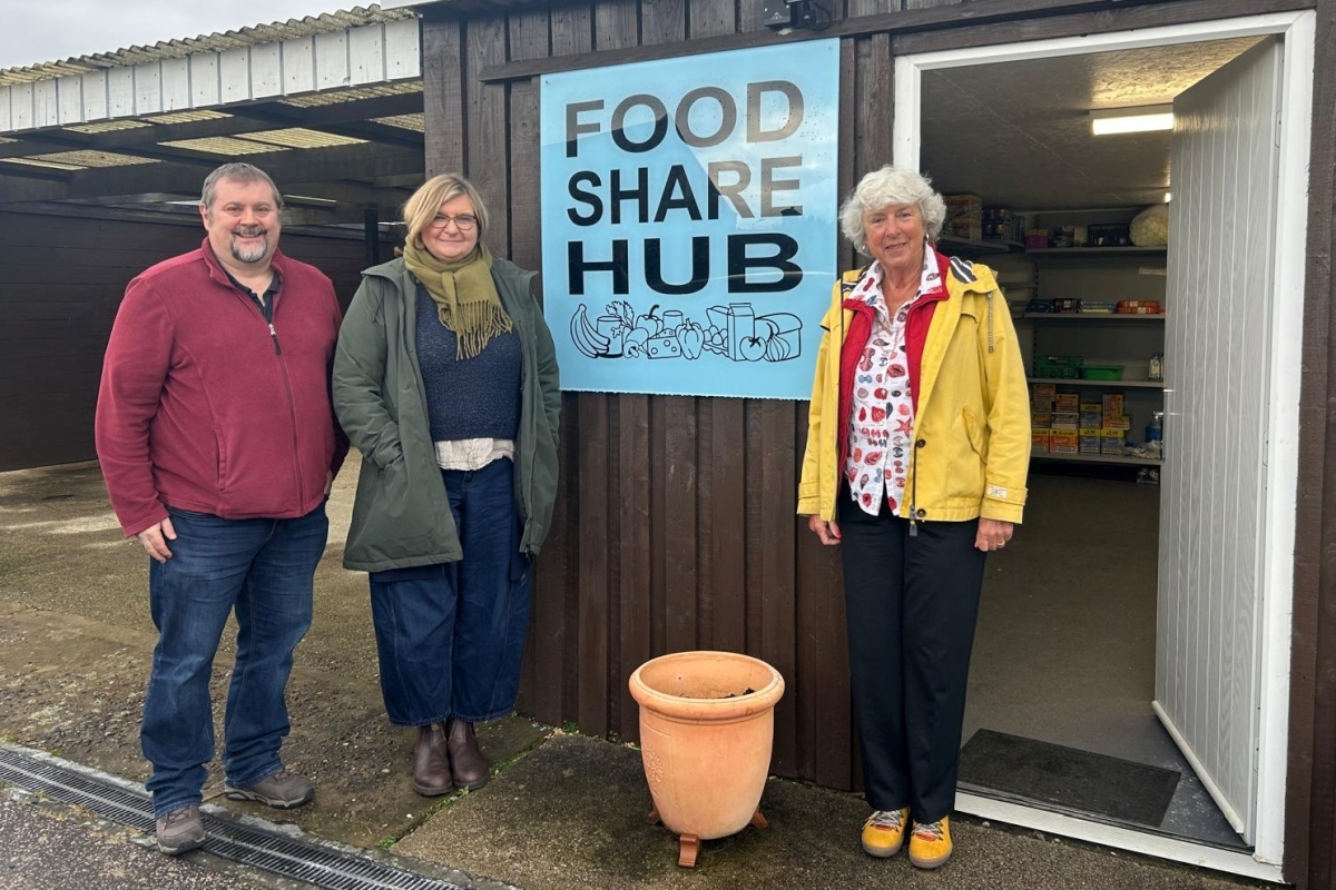 MSP visits Lochgilphead's food hub