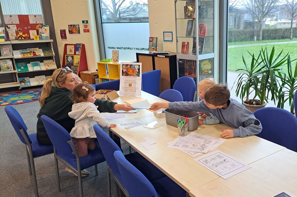 Youngsters find their &lsquo;place&rsquo; at Campbeltown Library