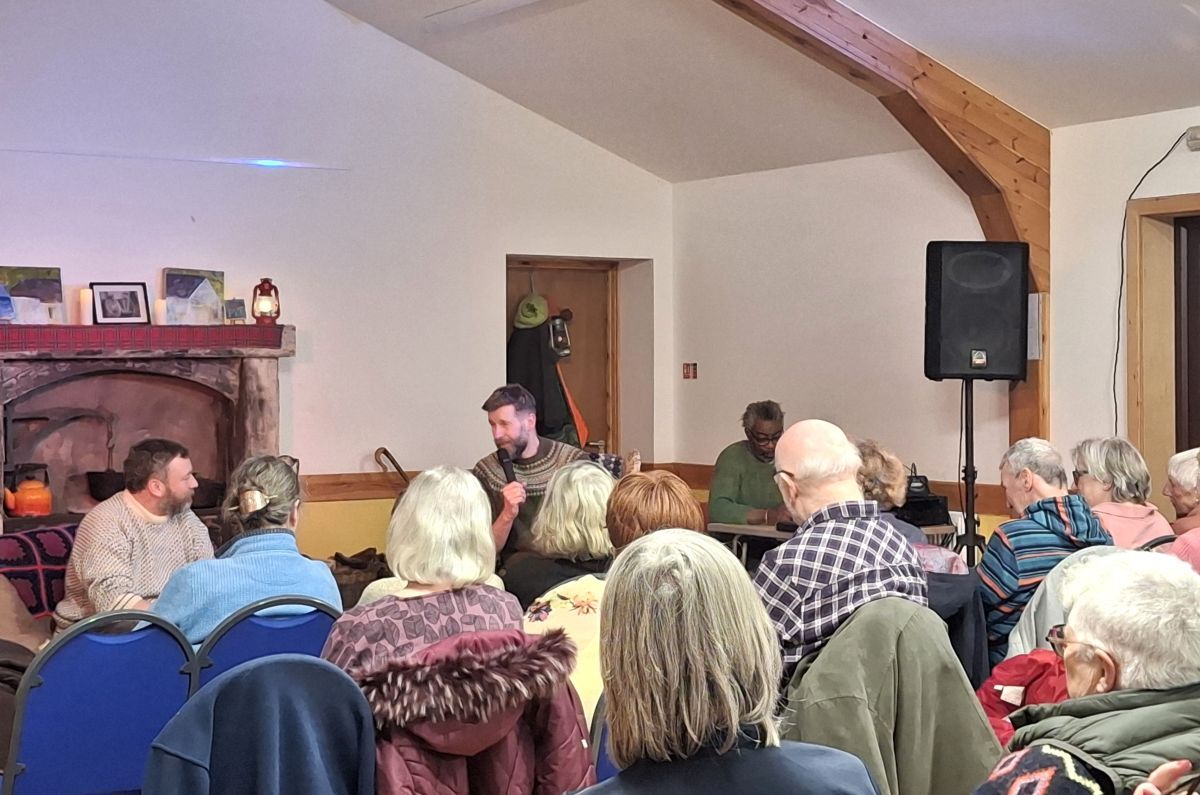 Hebridean Baker and Highland Hutter charm Kintyre audience