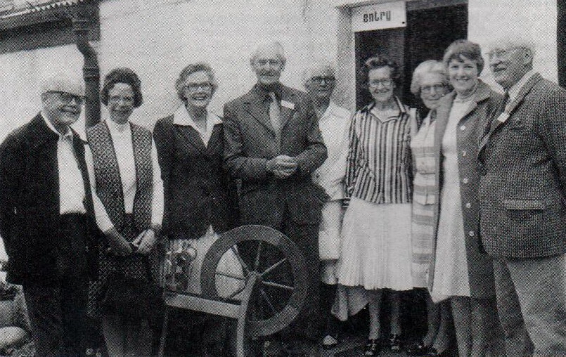 The museum committee on the opening day of the museum in 1979.