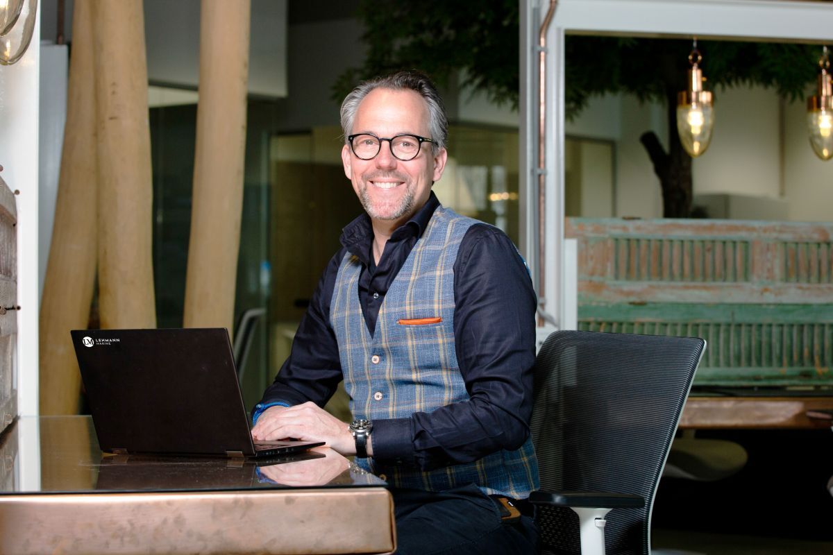 Ruben Wansink, Sales Manager Benelux, Eindhoven. Photograph: Lehmann Marine.