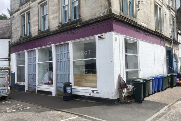 Former tourist information centre, Argyll Place, Tarbert. Photograph: Rita Campbell