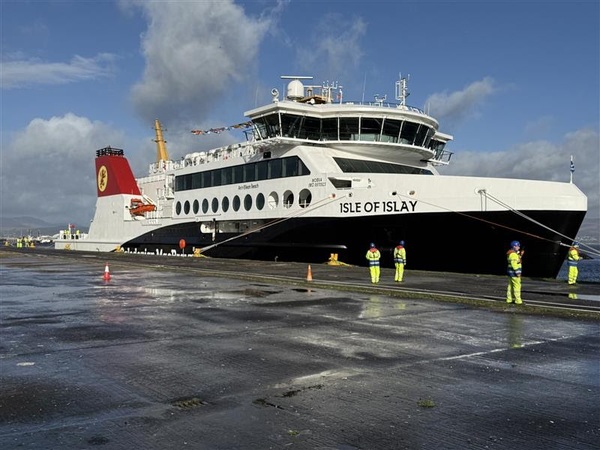 Ferry delivery from Turkey six years faster than Clyde shipyard