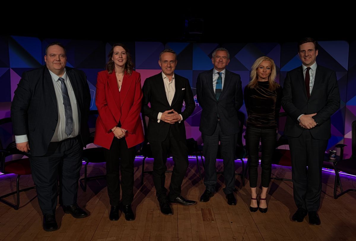 The Fort William panel were, from left: Jamie Halcro Johnston MSP, Emma Roddick MSP, Alex Cole Hamilton MSP, Stephen Jardine (host), journalist Heather Dewar and Daniel Johnson MSP. The Fort William panel were, from left: Jamie Halcro Johnston MSP, Emma Roddick MSP, Alex Cole Hamilton MSP, Stephen Jardine (host), journalist Heather Dewar and Daniel Johnson MSP.