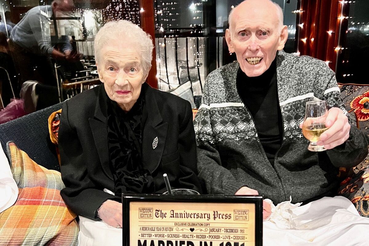 Oban couple celebrate 75 years of marriage