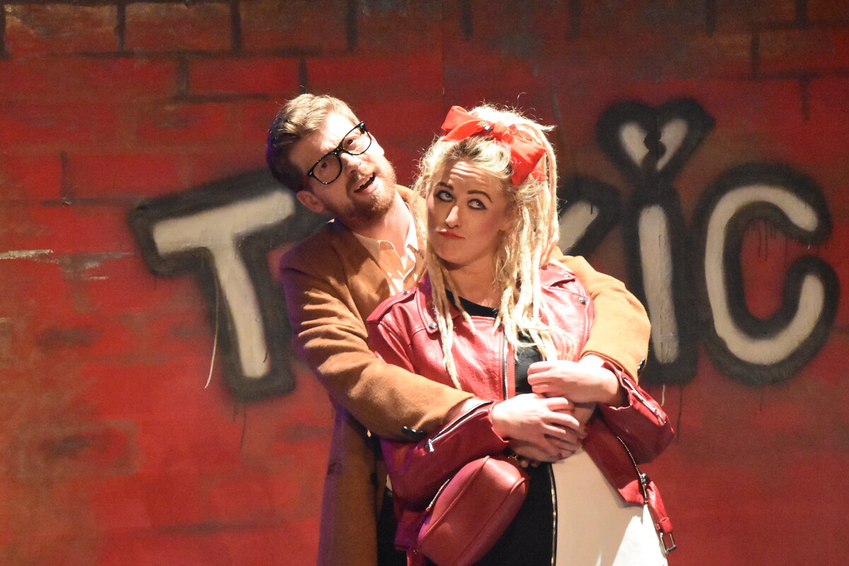 Vikki Barbour and Rory Morrison pair up in the edgy and visual feast that was Kill-Joy.