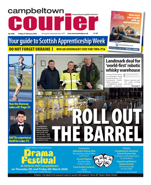 Campbeltown Courier 27th February 2026