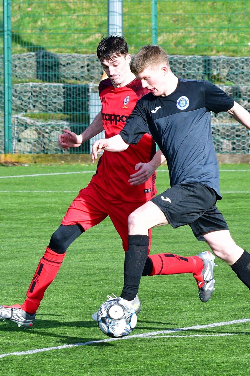 Lochgilphead Red Star scored eight goals against Glasgow OBU. Photograph: Andrew Sinclair