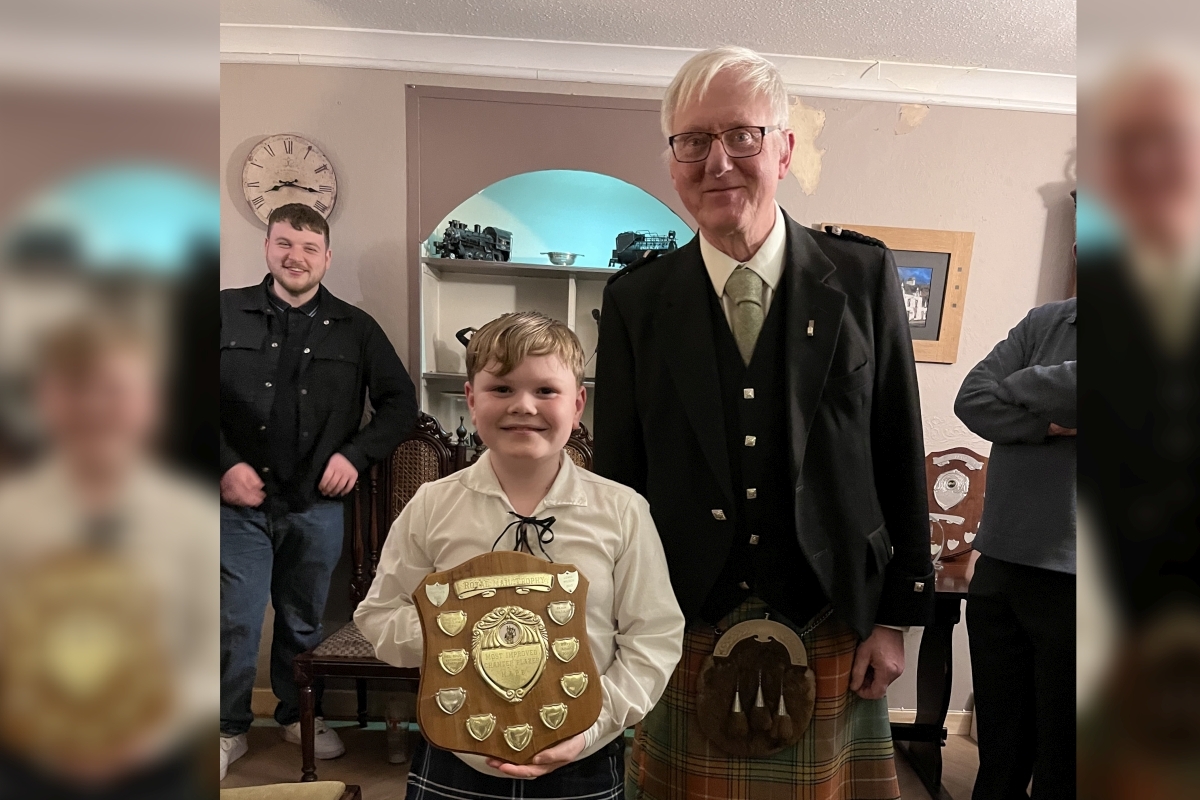 Mid Argyll Pipe Band awards players