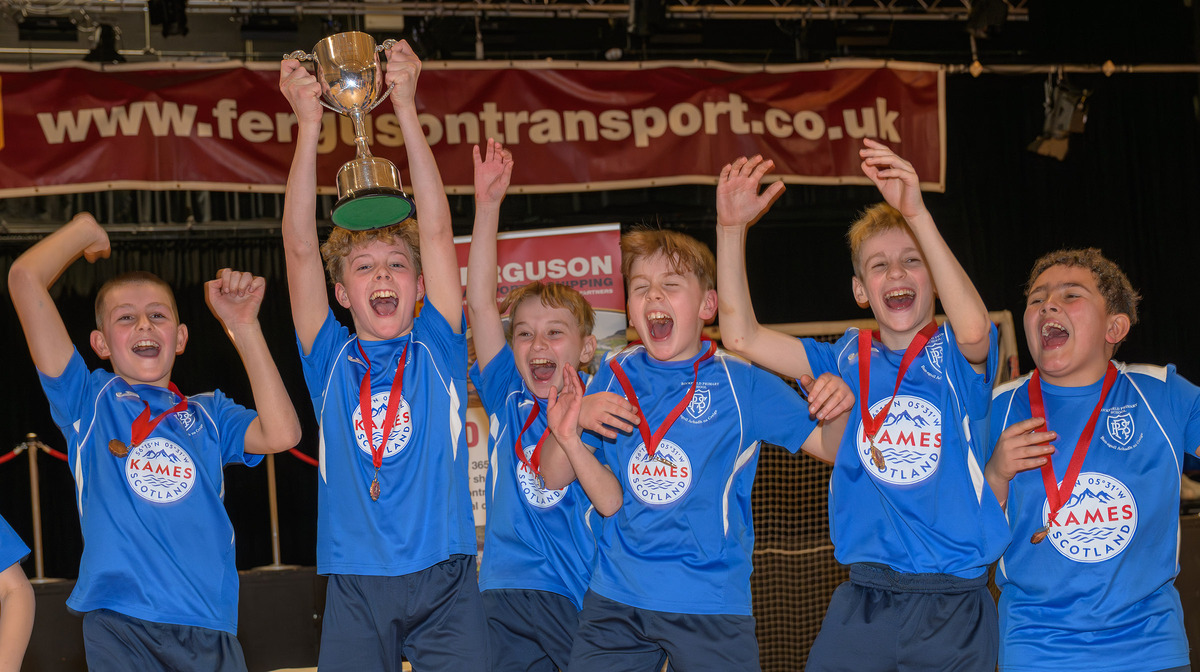 Rockfield Primary come out on top of national shinty tournament