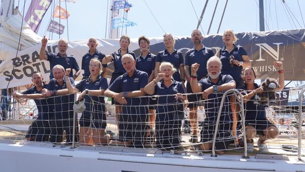 Oban-sponsored Team Scotland claim third in Clipper Race stage