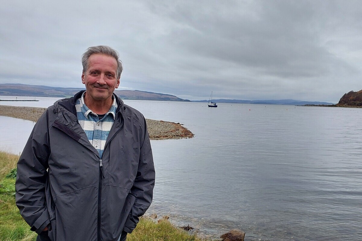 Councillor Alan Hill has described Arran’s coastline as one of its greatest strengths. Photograph: North Ayrshire Council. Councillor Alan Hill has described Arran’s coastline as one of its greatest strengths. Photograph: North Ayrshire Council.