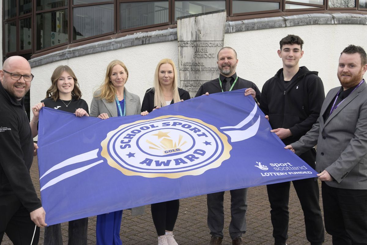 Ardnamurchan students celebrate success in health and wellbeing