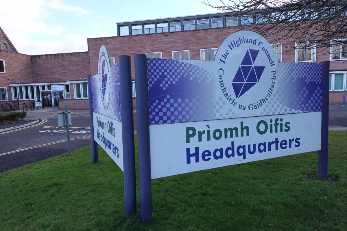 Highland Council Headquarters. Highland Council Headquarters.