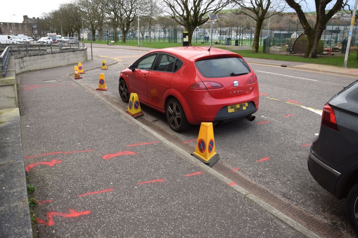 One of the new pedestrian crossings will be located adjacent to Aqualibrium Leisure Centre.
