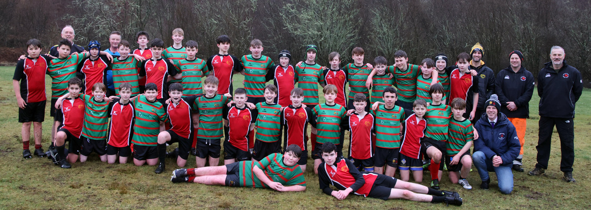 Rugby wins the day as Oban U14 host waterlogged celebration of boys rugby