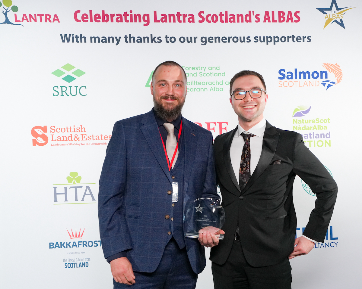 Aquaculture Winner Craig Findlay LEFT ALBAS 2026 20260305