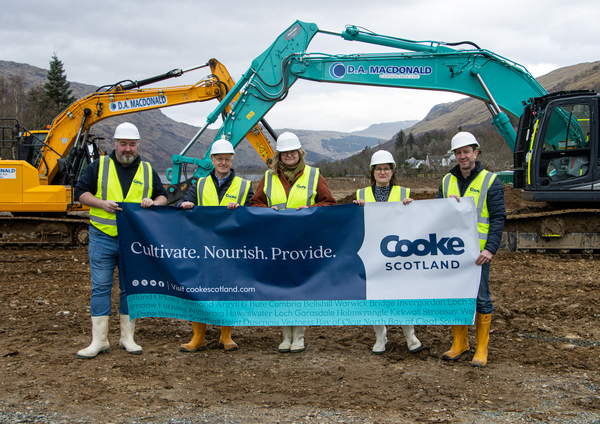 Work starts on Cooke&rsquo;s new Cairndow hatchery