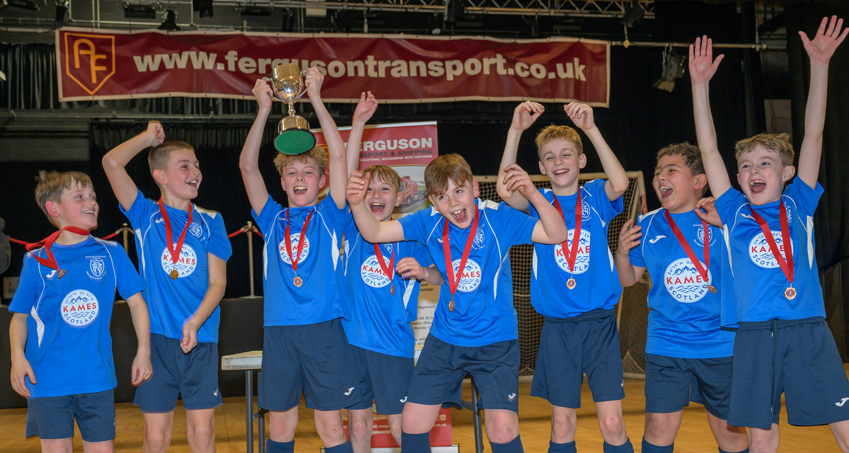 Rockfield Primary come out on top of national shinty tournament
