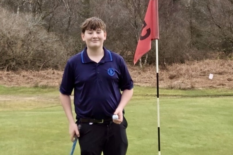 Hole-in-one for Tommy