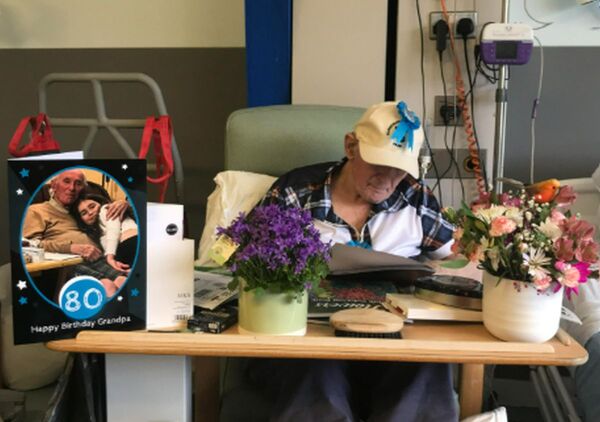 Wife feared spouse 'trapped in hospital for 10 months' could lose his leg