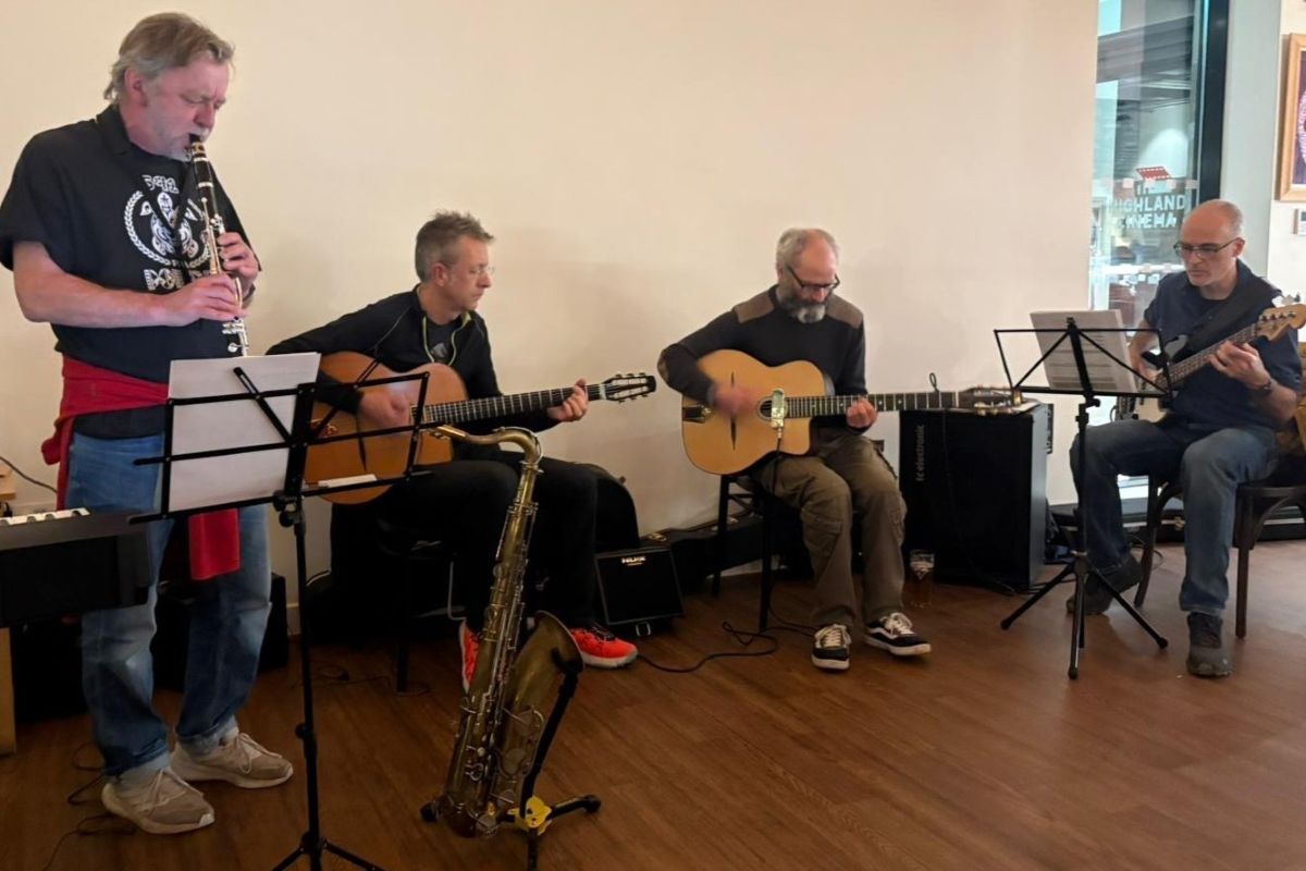 West Highland Jazz set the tone at monthly club