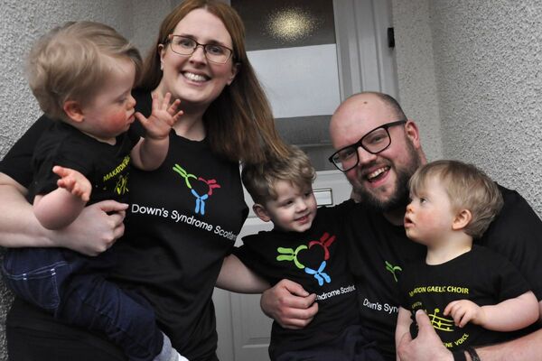 Oban twins are one in a million