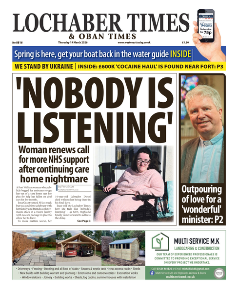 Lochaber Times 19th March 2026