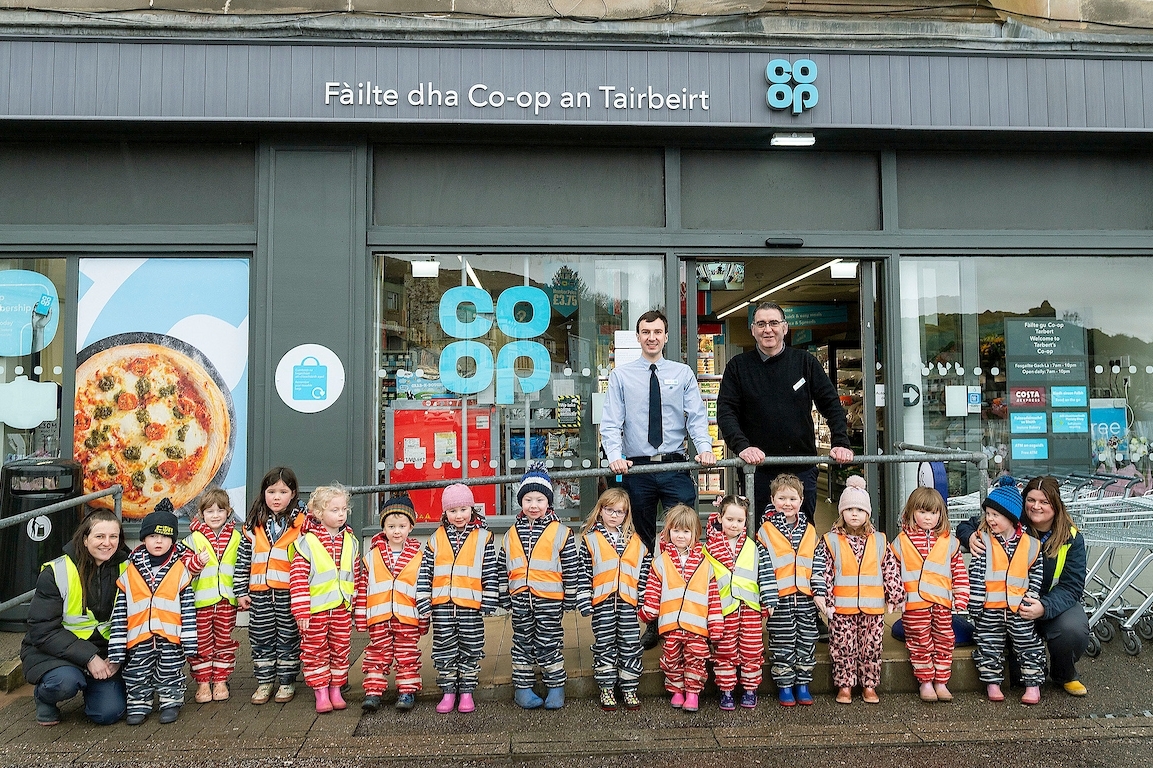 Tarbert Co-op re-opens after refurbishment