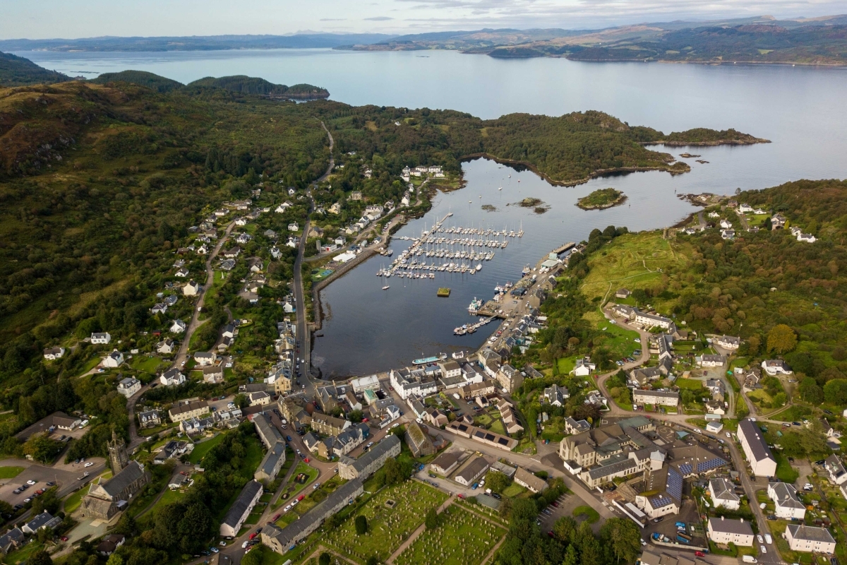 Tarbert harbour is ready for the new season